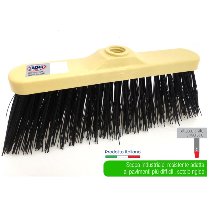 BMT SCOPA DC INDUSTRIALE RIGIDA 30 CM