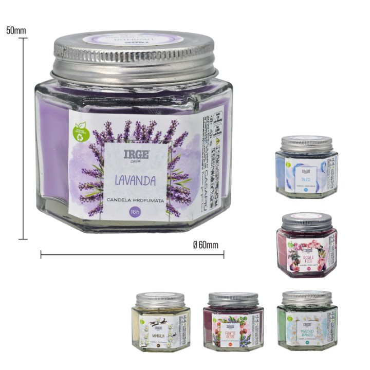 FDR CANDELA BARATTOLO C/TAPPO VITE 45G