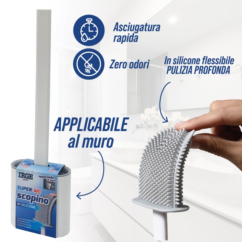 EBO SCOPINO WC SILICONE STRETTO 9,5X4CM