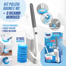 EBN  SCOPINO WC CON SPUGNE USA E GETTA
