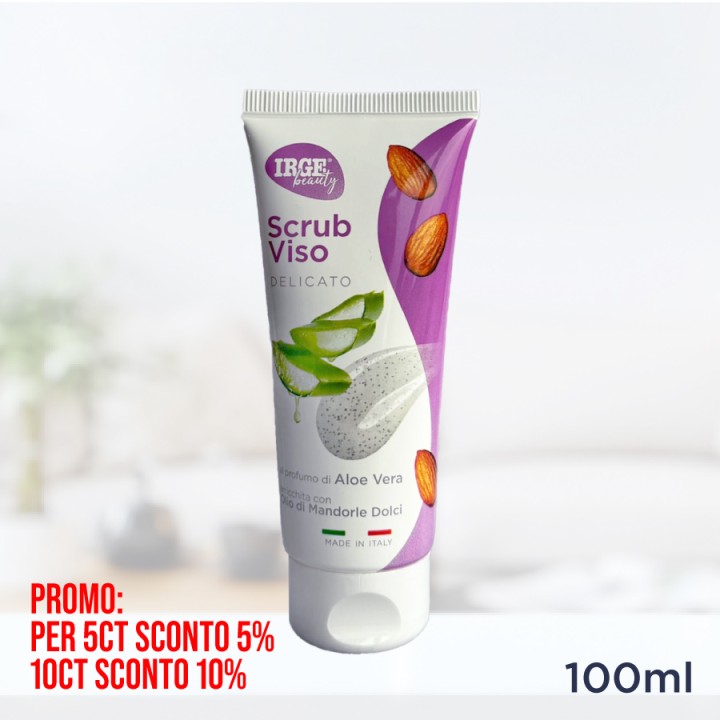 BDT SCRUB VISO ALOE E OLIO DI MANDORLE