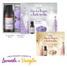 AKA SET OLIO 100ML + BATH BOMB 4X50GR LAVANDA + VANIGLIA