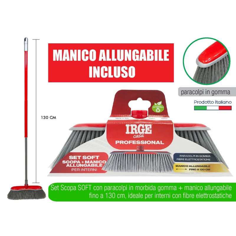 ABG SCOPA PROF.SOFT E MAN.ALL 150 MAN0479A SENZA ETICHETTA+SET50