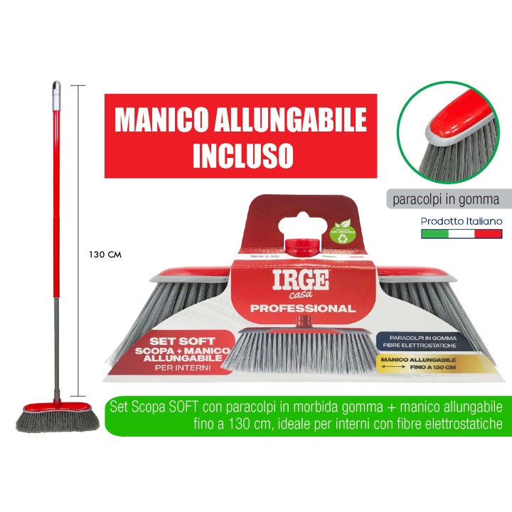 ABG SCOPA PROF.SOFT E MAN.ALL 150 MAN0479A SENZA ETICHETTA+SET50