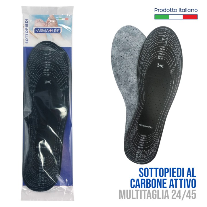 ADG SOTTOPIEDI CARBONE ATTIVO FEET