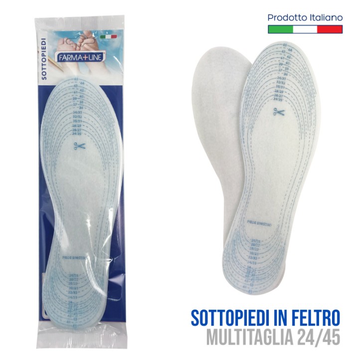 ADM SOTTOPIEDI FELTRO FEET