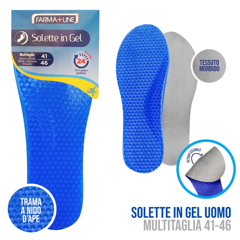 ADE SOLETTE GEL UOMO 41-46