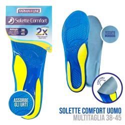 ADF SOLETTE GEL COMFORT UOMO 38-45
