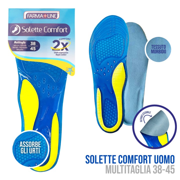 ADF SOLETTE GEL COMFORT UOMO 38-45