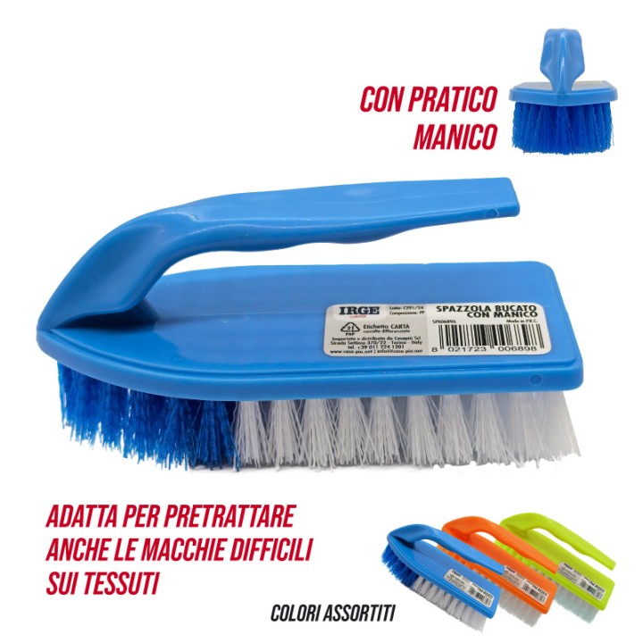 BMR SPAZZOLA BUCATO C/MANICHETTO