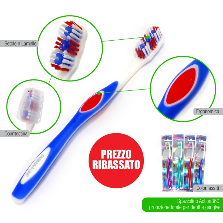 ABR SPAZZOLINO DENTI ACTION 360 GR