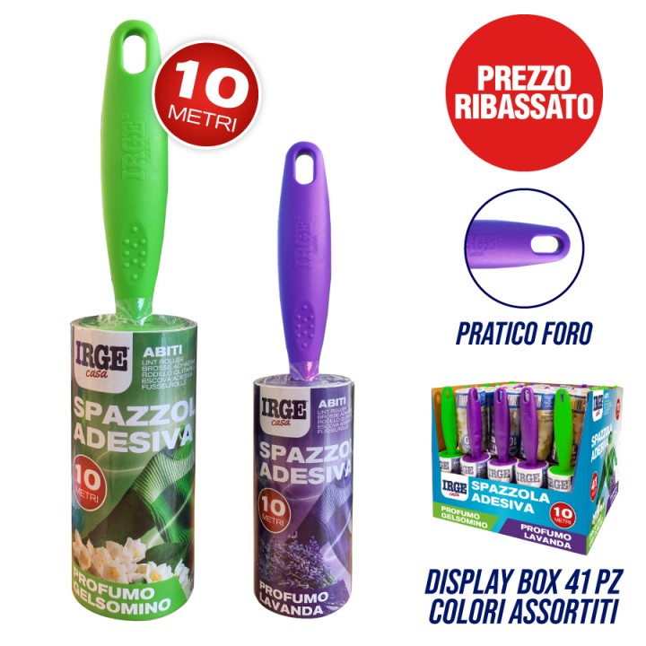 CAX SPAZZOLA ABITI ADESIVA IRGE MT10 PRO PROFUMATA