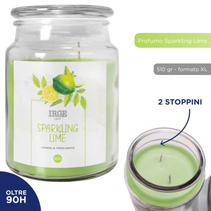 EDK CANDELA SPARKLING LIME  510GR