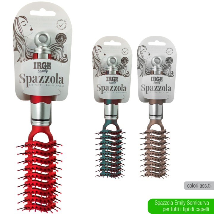 BMT SPAZZOLA CAPELLI EMILY SEMICURVA