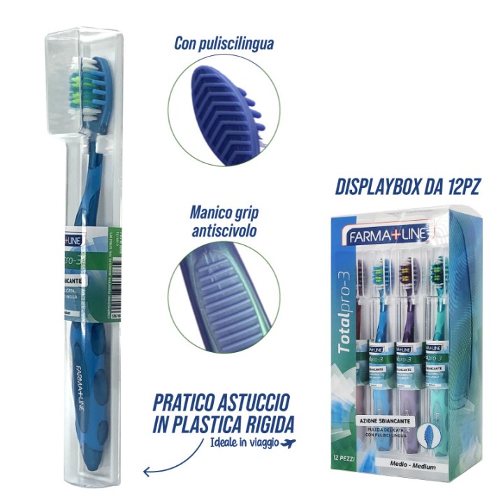 ABM SPAZZOLINO TOTAL PRO-3 + PULISCILING