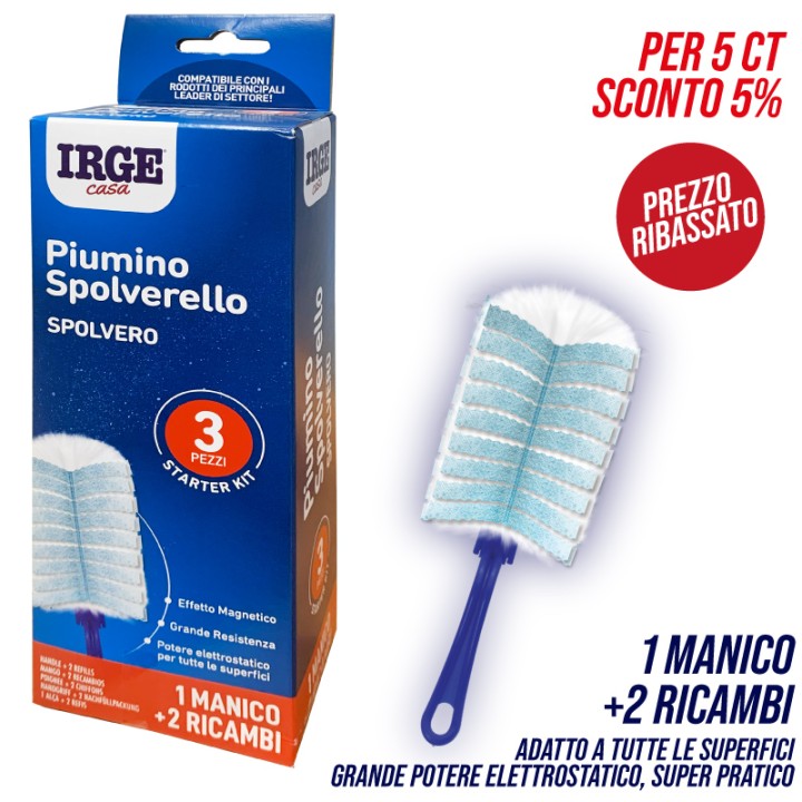 ADK SPOLVERELLO PIUMINO 3PZ IRGE