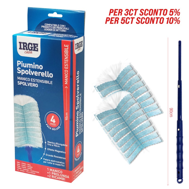 ADX SPOLVERELLO PIUMINO M.ALLUNGABILE