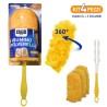 ADH PIUMINO SPOL.3D KIT4PZ (1MANICO+3RIC