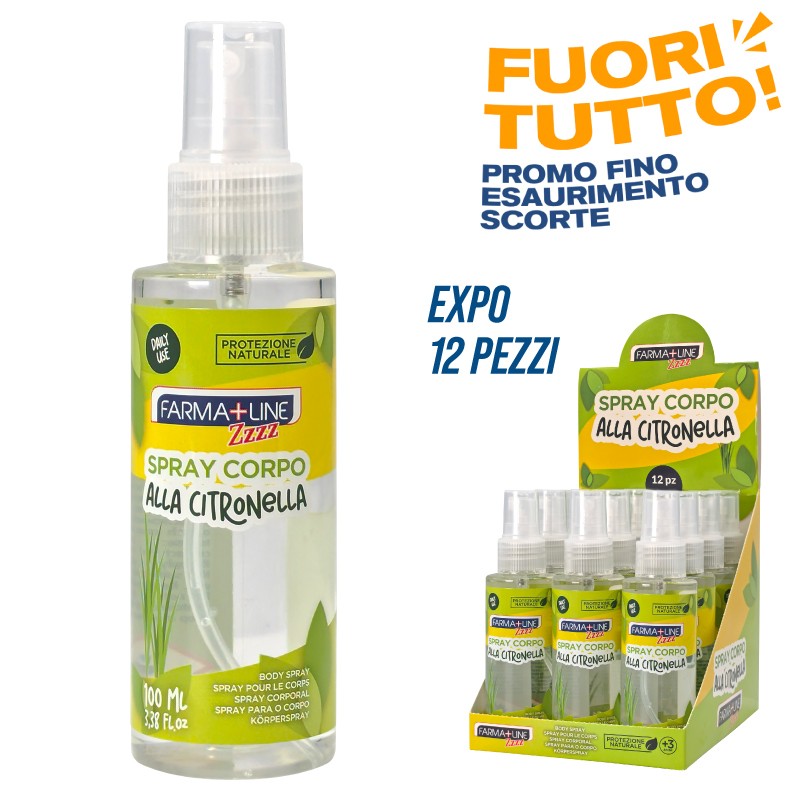 ABU SPRAY CORPO ALLA CITRONELLA 100ML
