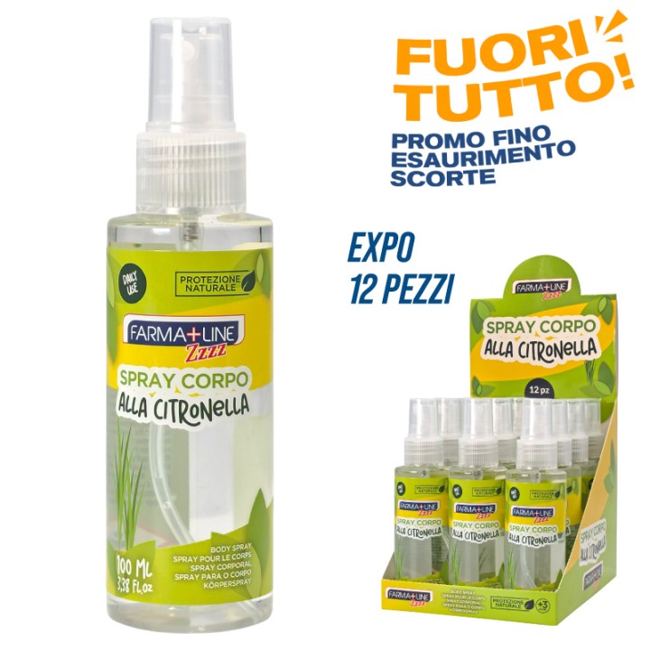 ABU SPRAY CORPO ALLA CITRONELLA 100ML