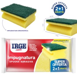 AFQ SPUGNA ABRAS. IMPUG. 9.5x7x4.5 3PZ
