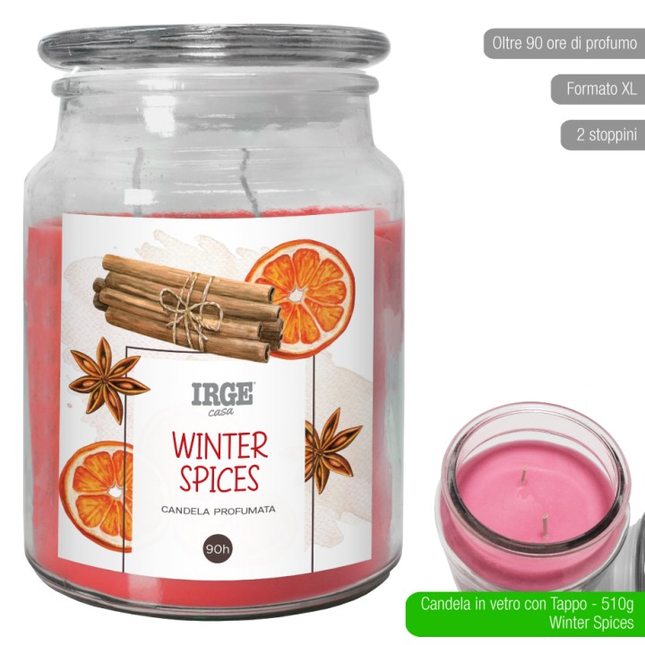 EDT CANDELA WINTER SPICES 510GR