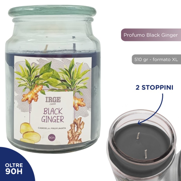 EDQ CANDELA BLACK GINGER 510GR