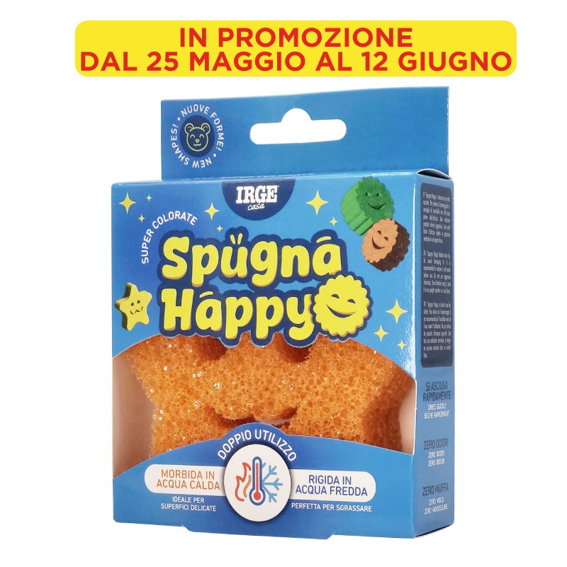 AAK SPUGNA HAPPY SCRUB 10X10X3CM