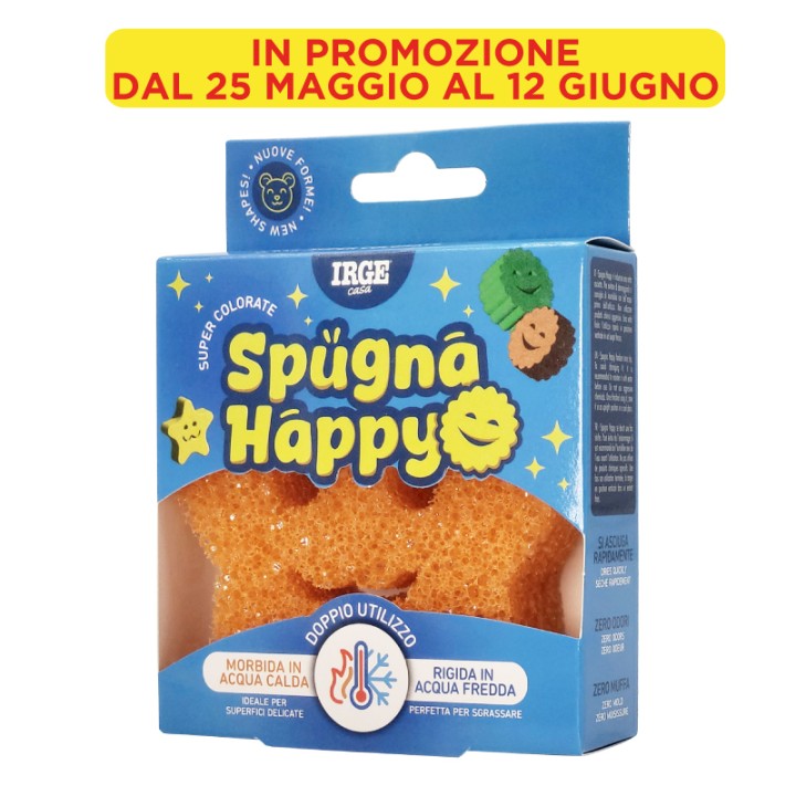 AAK SPUGNA HAPPY SCRUB 10X10X3CM