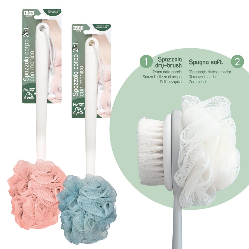 BFW SPAZZOLA BAGNO C/MANICO 2IN1 DRY