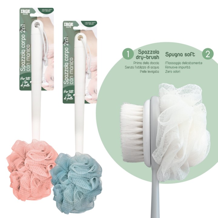 BFW SPAZZOLA BAGNO C/MANICO 2IN1 DRY