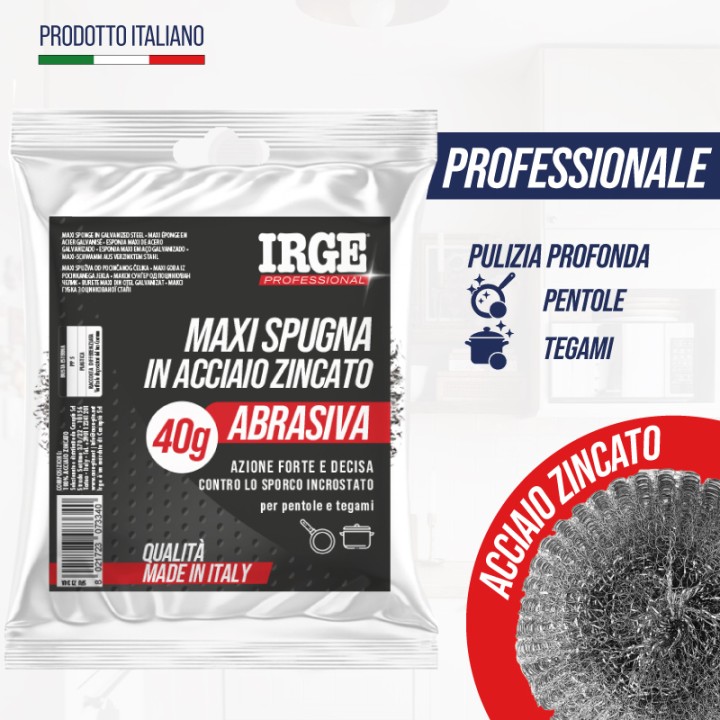 ABW SPUGNA ZINCATA 40 GR IRGE