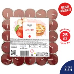 FBV CANDELA 25 TEALIGHTS APPLE PIE