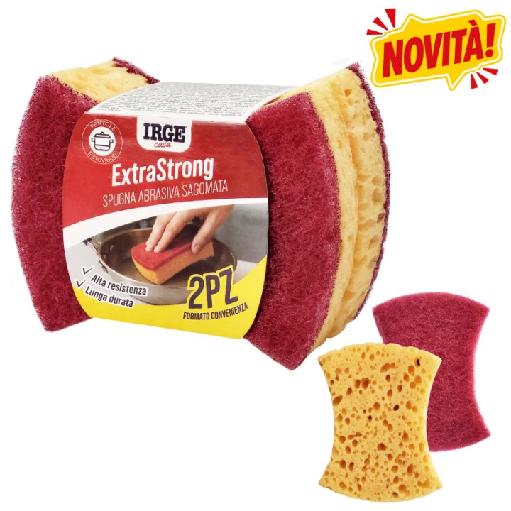 AFN SPUGNA ABRASIVA EXTRA STRONG 2PZ