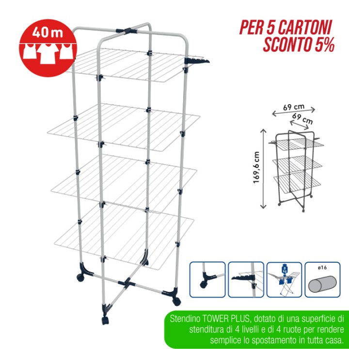 ABT STENDINO TOWER PLUS 40 METRI