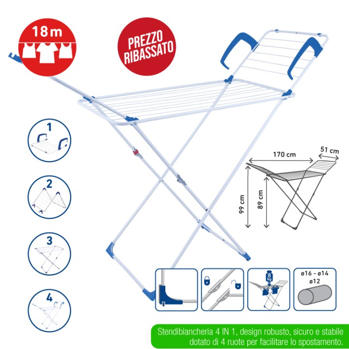 ABP STENDINO 4IN1 18 METRI