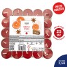 FBX CANDELA 25 TEALIGHTS WINTER SPICES