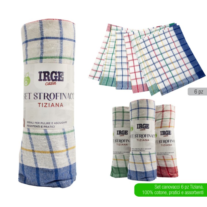 CDQ STROFINACCIO 50x70 QUADRI-RIGHE 1pz