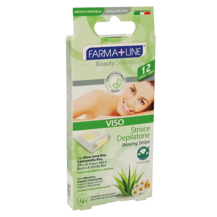 CFE BODY STRISCE DEP. VISO 12PZ ALOE VERA BIO E CAMOMILLA BIO