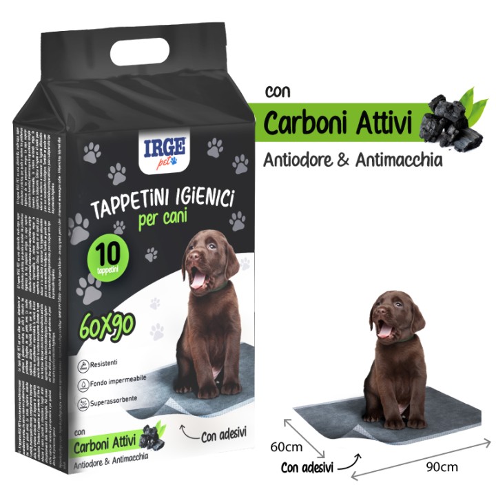 ADE TAPP IGIEN CARB ATT CANI 60x90 10PZ
