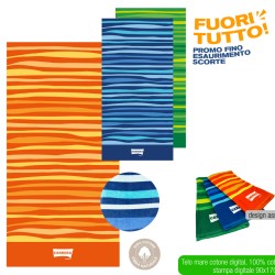 ACG TELO MARE COTONE COLORS 85X160