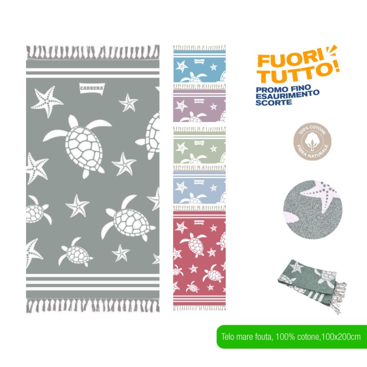 ACF TELO MARE FOUTA TARTARUGA