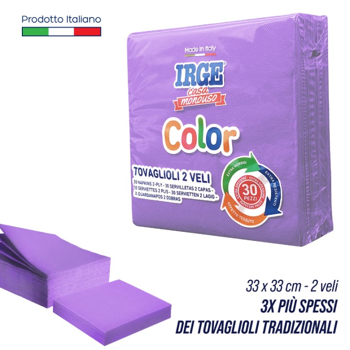 BMH TOVAGLIOLO 2V 33X33 VIOLA 30 PZ