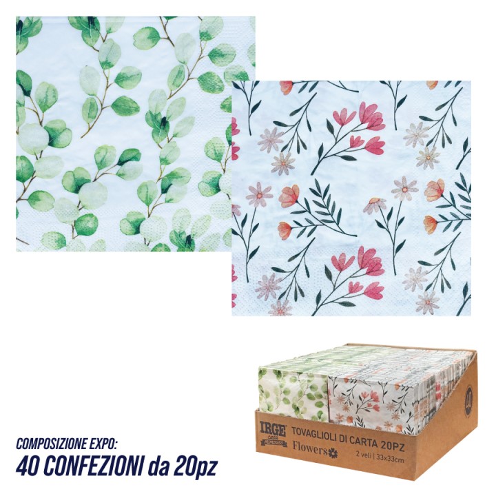 ABC EXPO 40 TOV FLOWERS 33X33 20PZ