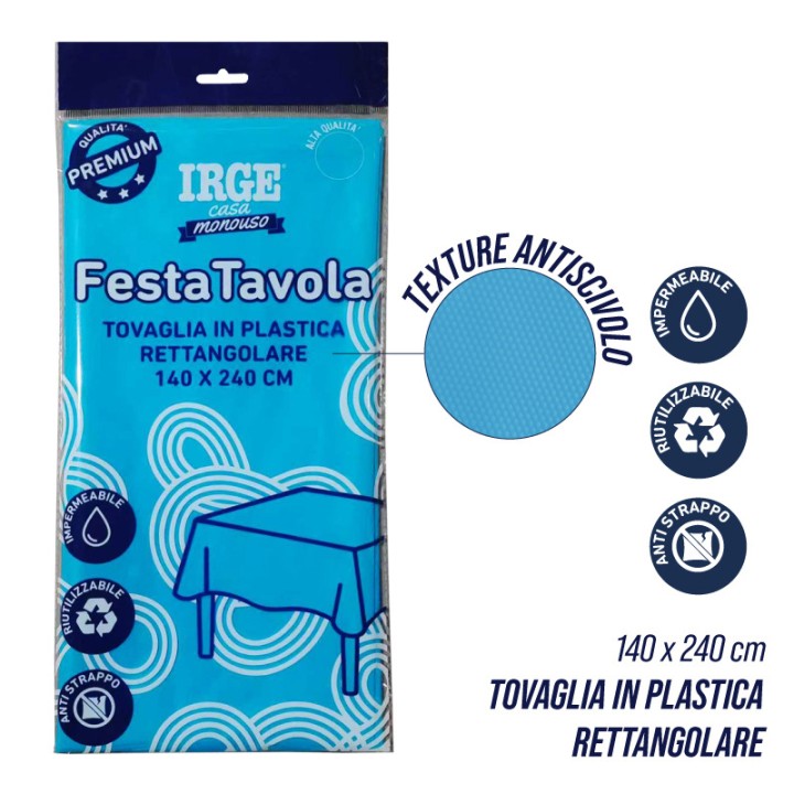 CFM TOVAGLIA FESTA AZZURRA 140X240CM
