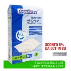 ABR TRAVERSE IGIENICHE 60x45 20PZ