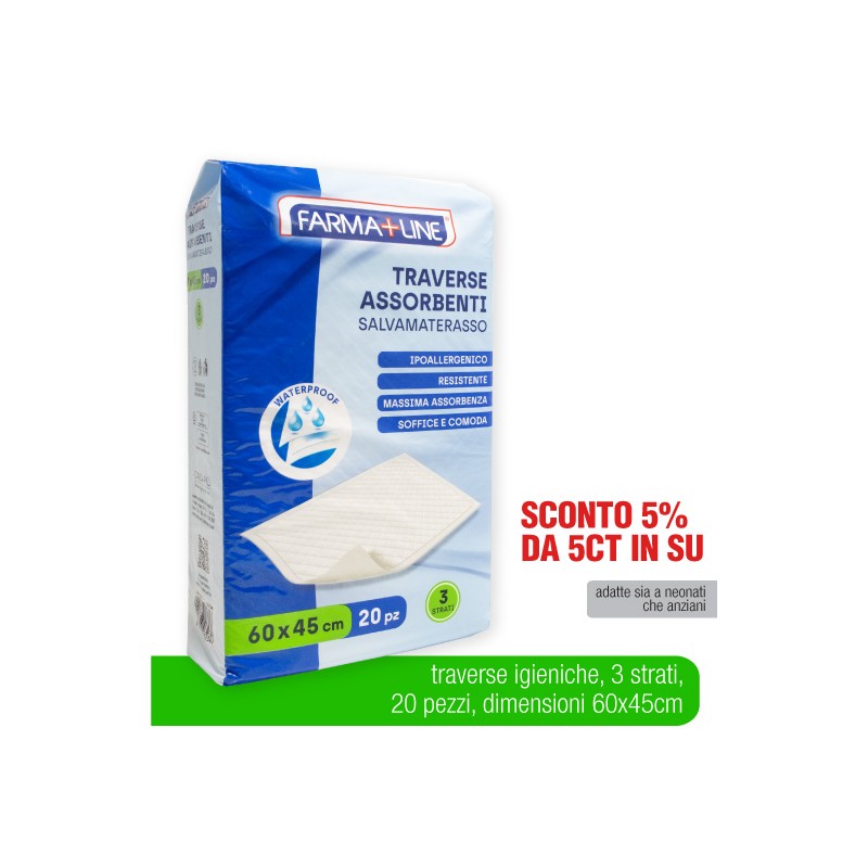 ABR TRAVERSE IGIENICHE 60x45 20PZ
