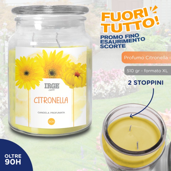 ABB CANDELA CITRONELLA 510GR