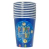 ABC BICCHIERI 10PZ BUON COMPLEANNO BIMBO