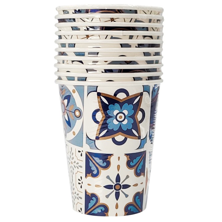 ABC BICCHIERI 10 PZ MAIOLICA